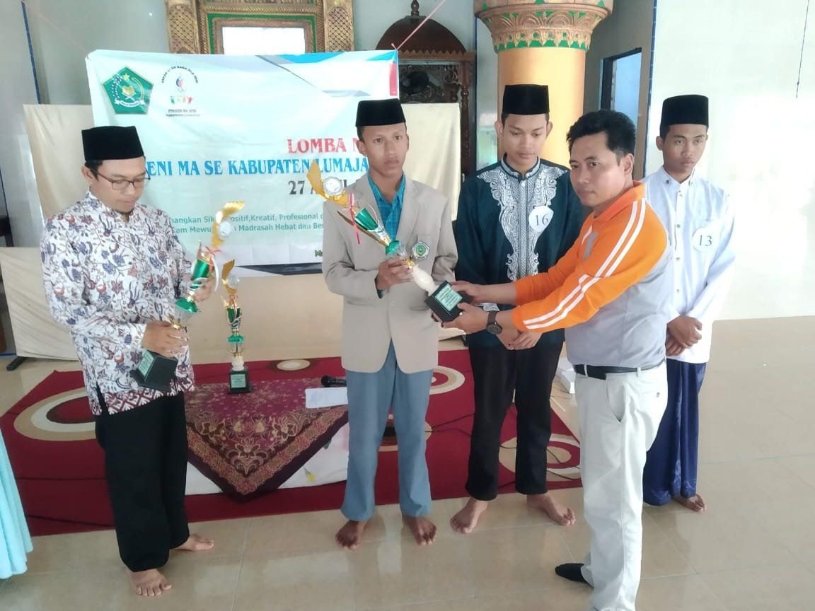 Juara 1 Musabaqah Tilawatil Qur'an PORSENI Tingkat kabupaten Lumajang 2019